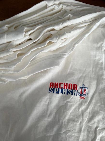 NOS Delta Gamma Anchor Splash 1995 T-shirt Single Stitch 90s Double Sided VTG XL - Picture 10 of 10